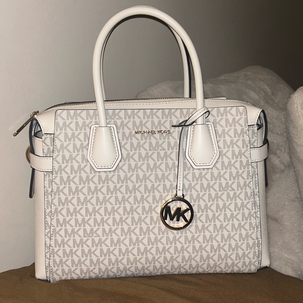 White Michael Kors Handbag